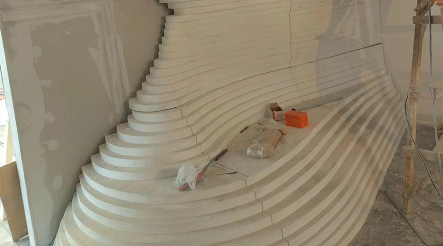 GRG構(gòu)件安裝施工 GRG構(gòu)件安裝施工