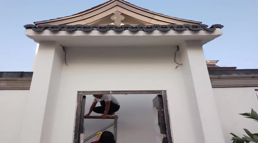 清遠際華園GRC構件圍墻項目