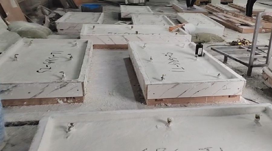 GRG構(gòu)件原料準(zhǔn)備 GRG構(gòu)件原料準(zhǔn)備