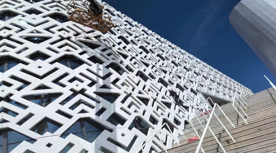 海南陵水體育中心UHPC幕墻圖騰板 海南陵水體育中心UHPC幕墻圖騰板