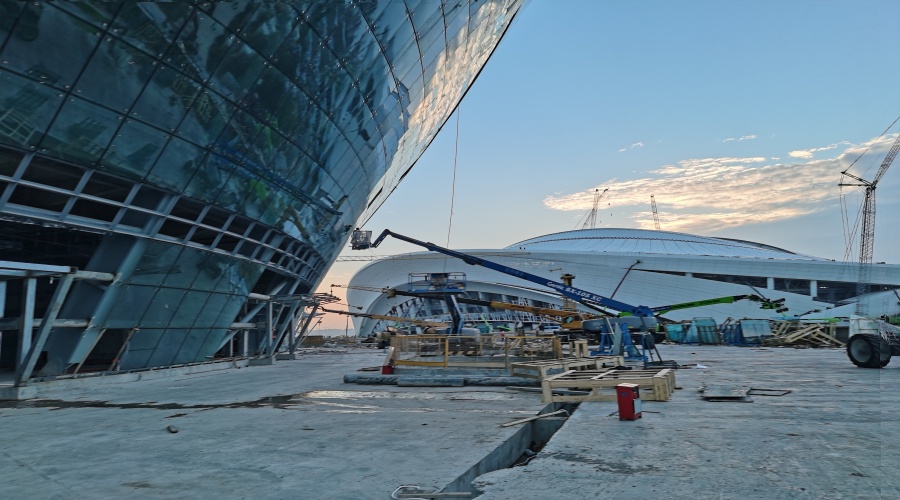 廈門(mén)新體育中心比賽館GRG材料項(xiàng)目