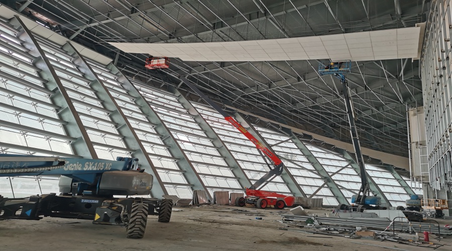 廈門(mén)新體育中心比賽館GRG材料項(xiàng)目