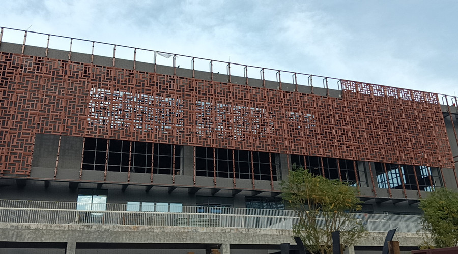 佛山三龍灣UHPC鏤空板項目