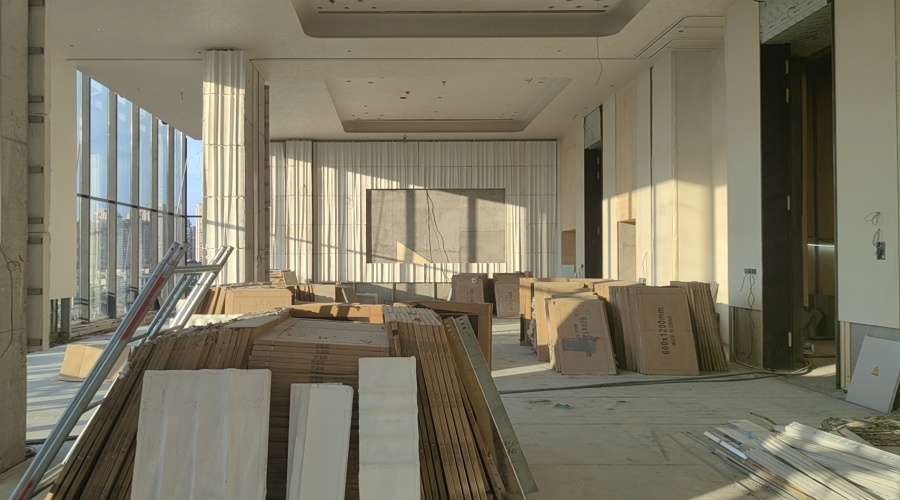 浙江新昌佰立酒店GRG墻面造型