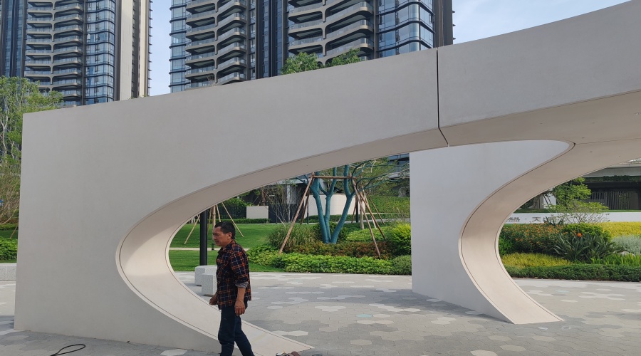 UHPC構(gòu)件雕塑