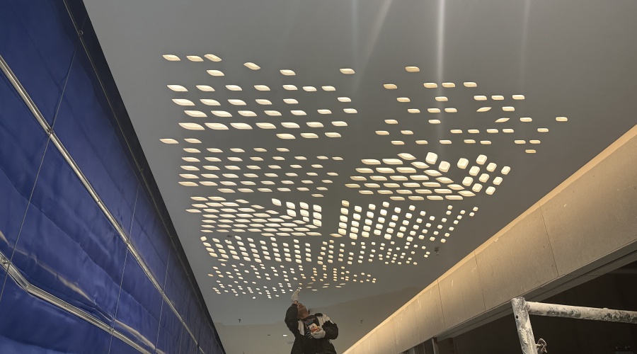商場(chǎng)GRG透光吊頂 商場(chǎng)GRG透光吊頂