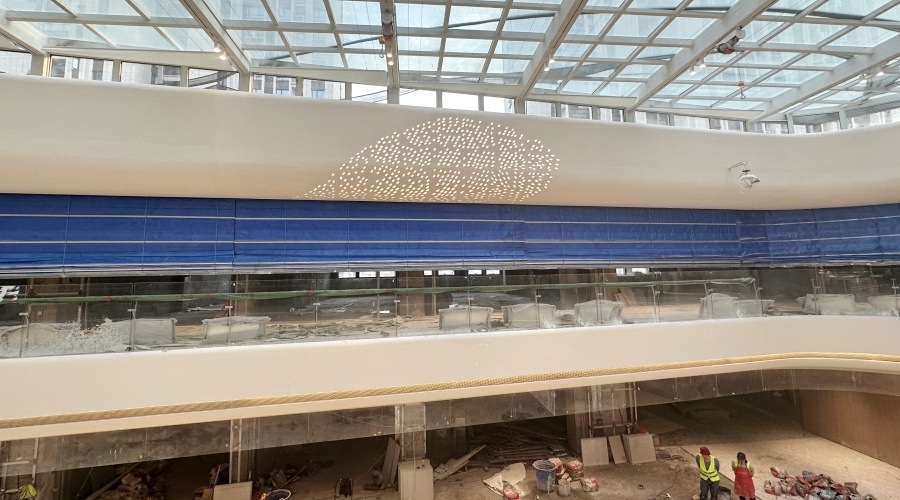 商場(chǎng)GRG透光吊頂 商場(chǎng)GRG透光吊頂