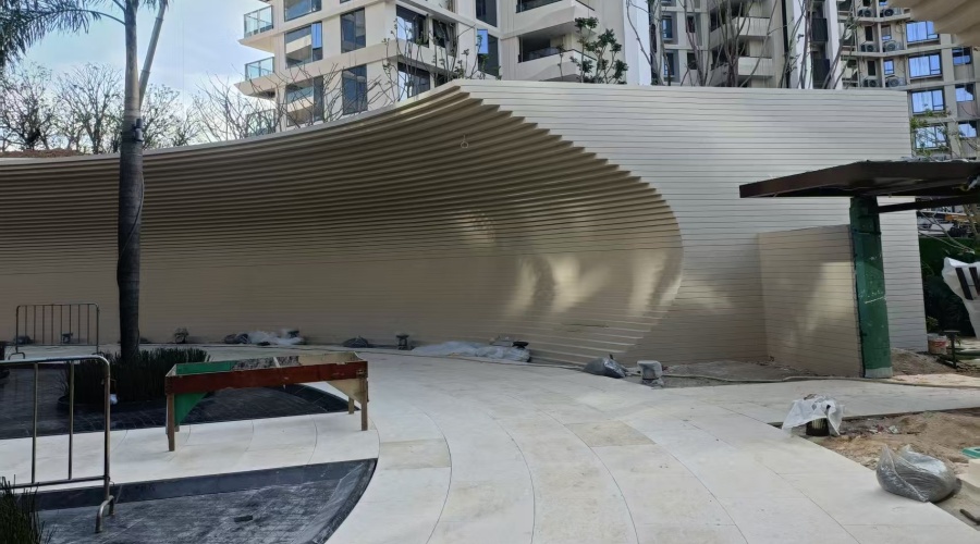 GRC構(gòu)件幕墻施工安裝 GRC構(gòu)件幕墻施工安裝