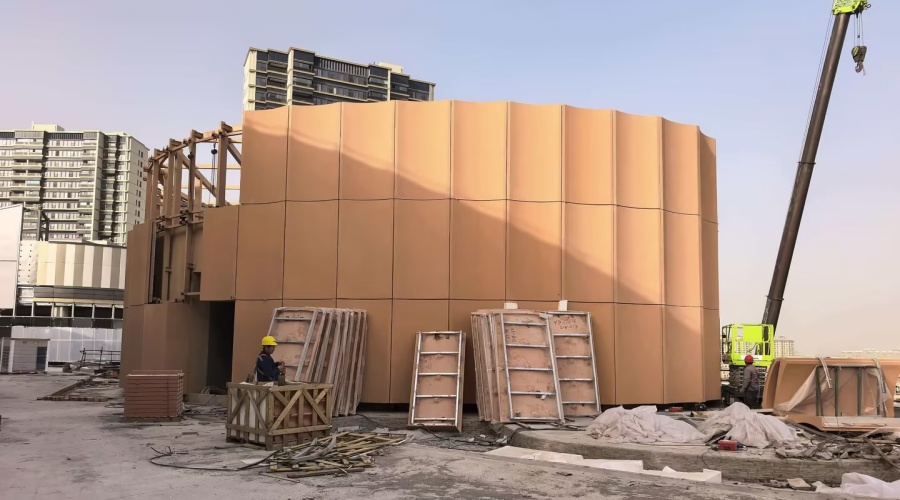 多曲面弧形UHPC裝飾板 多曲面弧形UHPC裝飾板