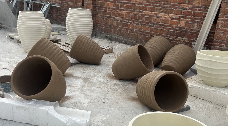 GRC花缽花盆造型